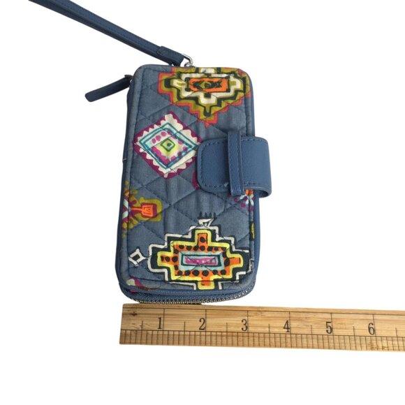 Vera Bradley Wallet Wristlet Painted Medallions Quilted Zip Around RFID - Picture 5 of 12